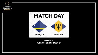 Curaçao vs Barbados  Concacaf Qualifiers  Road to 2026 [upl. by Sallyann]