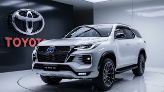 2025 Toyota Fortuner Hybrid Shocks the SUV World Unmatched Power Efficiency and Style [upl. by Sommer]