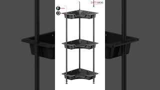 Assembly instructionSWTYMIKI Corner Shower Caddy StandingZWJ147ASIN B0CTJCTGD5B0CYQ1C4P3 [upl. by Gardell950]