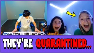 Pianist Entertains Quarantined Strangers on Omegle [upl. by Corydon]