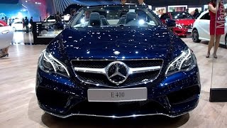 2015 MercedesBenz E400 Cabriolet  Exterior and Interior Walkaround [upl. by Aynik]