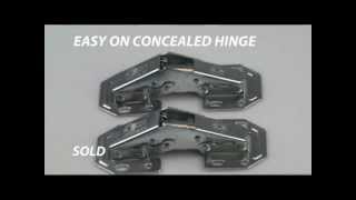 Easy on Concealed Hinge [upl. by Eerised]