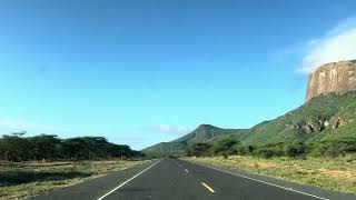 Mount Ololokwe Oldoinyo Sabachi Sacred Desert Distinctive Flat Topped Shape High Sheer Cliffs Namun [upl. by Evelinn]