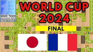 JAPAN vs FRANCE  GRAND FINAL of Carcassonne World Cup 2024 [upl. by Major803]