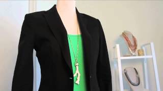 How Should Girls Wear Black Blazers  Blazers amp Fashion [upl. by Xet326]