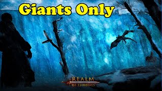 Giants vs Undead  Realm of Thrones Giants Only 4 [upl. by Rennie670]