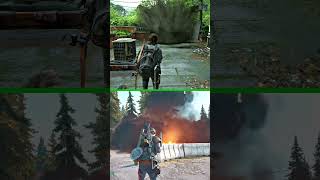 EXPLOSION EFFECTS COMPARISON TLOU2 VS DAYS GONE PART 5 [upl. by Munford]