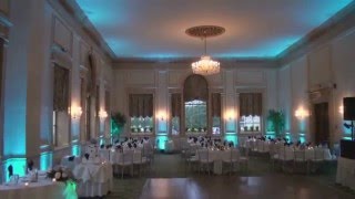 Up Lighting  Wedding at the Hawthorne Hotel [upl. by Winer]