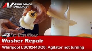 Whirlpool Washer Repair  Agitator Not Working  Agitator Dogs [upl. by Alleras]