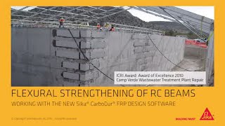 SIKA® CARBODUR® FRP DESIGN SOFTWARE – Flexural Strengthening of RC Beams [upl. by Grayce]