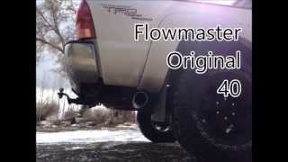 2007 Tacoma Flowmaster Original 40 [upl. by Ennairek]