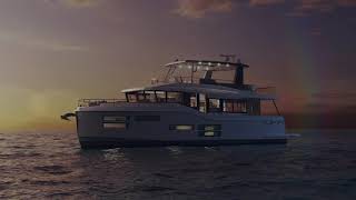 NEW BENETEAU GRAND TRAWLER 62 3D walkthrough  Available through Flagstaff Marine Australia [upl. by Airotna]