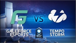 HGC 2018 NA – Phase 1 Week 5  Tempo Storm v Gale Force Esports  Game 1 [upl. by Nivre]