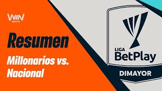 Millonarios vs Nacional resumen y goles  Liga BetPlay 20242  Cuadrangulares  Fecha 3 [upl. by Hess583]