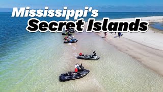 Jet Ski or Boat Mississippi Secret Islands Seadoo [upl. by Airetnohs745]