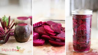 Lacto Fermented Beets  the EASIEST Way to Preserve Beets [upl. by Redla538]