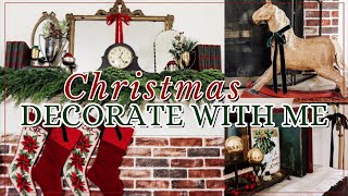 CHRISTMAS DECORATING IDEAS 2023  Christmas Decorate With Me  Vintage Christmas [upl. by Reeta]