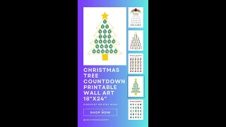 Advent Calendar Printables [upl. by Senhauser841]