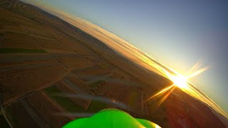 RC FPV Plane at sunset  Alternosfera Wamintirile [upl. by Alley]