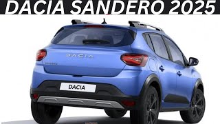 Dacia Sandero 2025 ReviewInteriorExteriorFirst LookFeaturesPriceAbd Cars Review 2024 [upl. by Briana451]