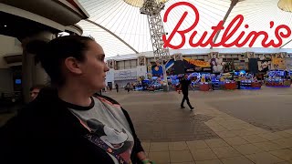 Butlins Minehead  Fairground Inside Skyline Pavilion Splash Swimming Pool amp Walk around [upl. by Eirrot]