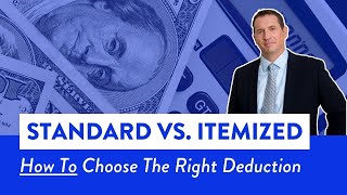 Standard Deduction vs Itemizing [upl. by Thebazile]