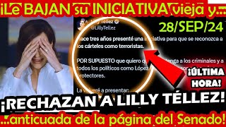 LA RECHAZARON ¡ LE BAJAN SU INICIATVIA VIEJA y ANTICUADA [upl. by Ahcsim]