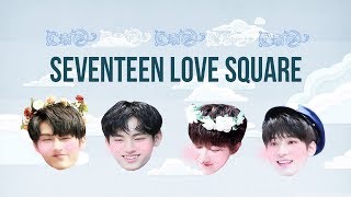 Seventeen Love Square Mingyu Minghao Jun amp Wonwoo [upl. by Llehsam]