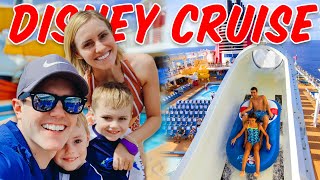 DISNEY CRUISE 2019 Water Slides On The Ship [upl. by Riffle]