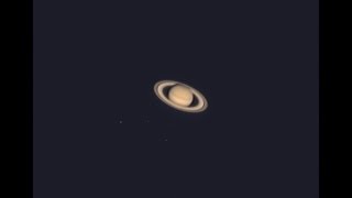 Saturn through my Telescope [upl. by Geordie]