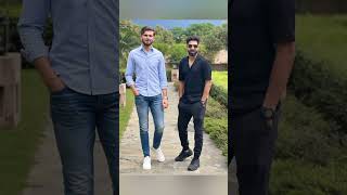 Haris Rauf and Shaheen Shah Afridi ausvpak shorts [upl. by Yelrehs]