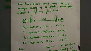 SINGLE LINE DIAGRAM OF POWER SYSTEM NETWORK [upl. by Bonnette]