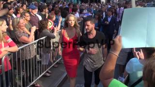 Elizabeth Berkley Lauren and Valentin Chmerkovskiy at the [upl. by Krid]