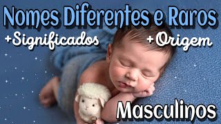 NOMES DIFERENTES E RAROS PARA MENINOS  NOMES LINDOS COM SIGNIFICADOS E ORIGENS [upl. by Alanah]