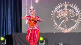 Odissi dance Sangini re by sreelekha Sunil [upl. by Notecnirp]