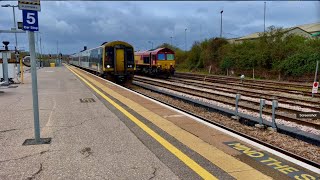 Onboard SWR 159012 From Westbury To Yeovil Junction Via Frome Castle Cary amp Yeovil Junction [upl. by Tenaj]