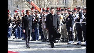 LIVE President Xi Jinping attends welcome ceremony in France [upl. by Fates324]