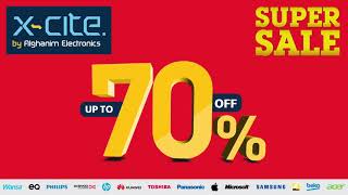 Xcite SUPER SALE with discounts up to 70 off [upl. by Sueaddaht]