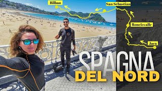 3Itinerario Spagna e Portogallo IN MOTO Spagna del nord e la spiaggia dorata idea itinerario [upl. by Naneik]