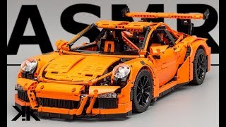 Porsche GT3 RS Aufbauen und Quatschen  Klemmbausteine ASMR  1 Jahr KennyK ASMR [upl. by Atikel825]