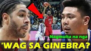 ITINANGGI na ni Ian Sangalang ang ISYU kay Aaron Fuller HILING ni Justin Brownlee HUWAG sa Ginebra [upl. by Erlina]