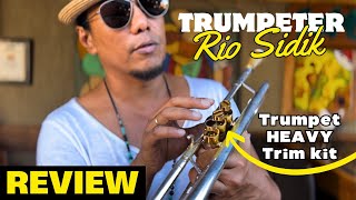 Darker Trumpet Sound Rio Sidik Reviews KGUmusics Accessories kgumusic trumpet improvisation [upl. by Bowen]