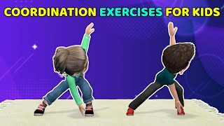 SUPER EASY COORDINATION EXERCISES FOR KIDS [upl. by Franny323]