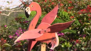 20 Fun Whirligigs windmills and Yard Art in Motion around whirligig country [upl. by Nurat642]