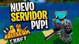 Apertura nuevo SERVIDOR survival PVP 😱 KoliseumCraft  Servidores para Minecraft PE 120 ✅ [upl. by Uht]