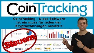 Cointracking  Diese Software ist ein muss für jeden der Kryptowährungen besitzt [upl. by Ado]