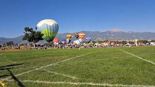 Wings of Blue Preparation Labor Day Lift Off 2024 Colorado Springs Colorado [upl. by Valerye]