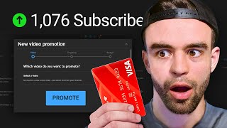 I bought 1000 real YouTube subscribers heres what happened YouTube promotions [upl. by Halyahs]