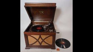 HMV Model 130 Grammophon Phonograph [upl. by Christmann]