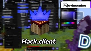 Pojavlauncher PvP  hack client 1201 [upl. by Penoyer382]